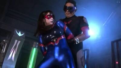 Overconfident Superheroine is easily subdued - drtuber.com - Japan