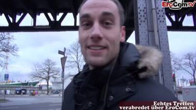 Arrogant German Blonde Is Convinced To Sex When Flirting - upornia.com - Germany