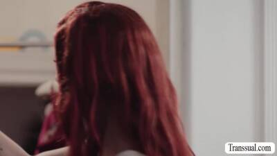 TS stepdaughter barebacked by stepdad - fetishpapa.com