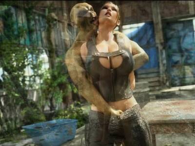 3D Busty Lara Croft Ravaged by Orcs! - nvdvid.com