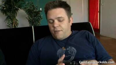 Cuckold, Interracial, wife, cum, kissing - icpvid.com