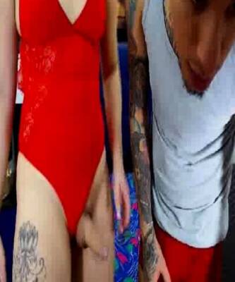 Chubby Tattooed Shemale Fuck Her Lover - nvdvid.com