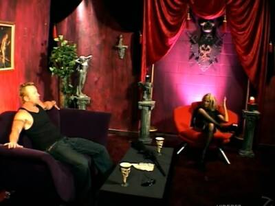 Krystal Steal rubs her wet pussy up and down a cock shaft - nvdvid.com