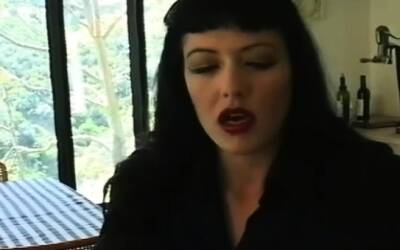 This playgirl gets excited and masturbates while smokin' - nvdvid.com