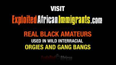 African Queen in All White Gang Bang - nvdvid.com