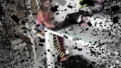 sock sniffer of princess kirstin under the table - nvdvid.com