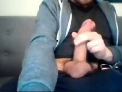 Str8 Guy with Huge Schlong and Balls cums on cam 35 - icpvid.com