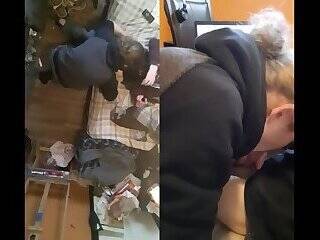 Cole sucking me off split screen view - fetishpapa.com