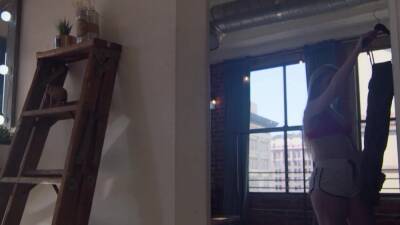 Big ass blonde posing and masturbation - icpvid.com