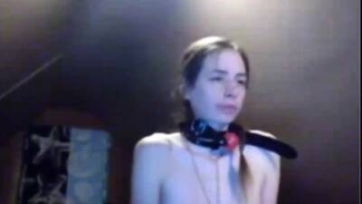 BDSM training for Skinny hairy sub Rachel - nvdvid.com