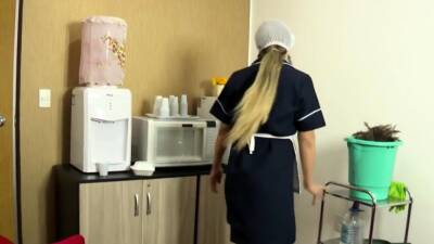 Busty Latina Maid Finds Toys In Her Lesbian Boss' Office - nvdvid.com