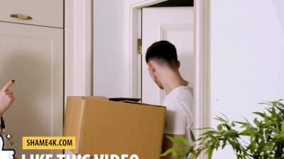 SHAME4K. Mature birthday girl in stockings fucked - nvdvid.com - Russia