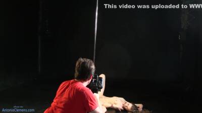 Annette A And I Are Filming A Pole Dance Video For You. 3 - voyeurhit.com