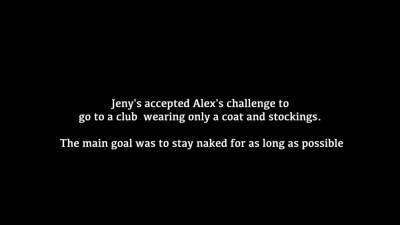 Jeny Smith teasing a stranger. Then he strokes her - nvdvid.com - Russia