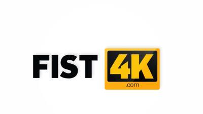 FIST4K. Guy takes turns drilling girlfriends ass with fist - nvdvid.com