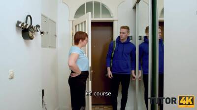 TUTOR4K. Angry student fucks the math tutor to teach her good manners - txxx.com - Russia