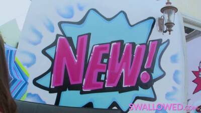 Busty Abigail Mac deepthroat frenzy - sexu.com