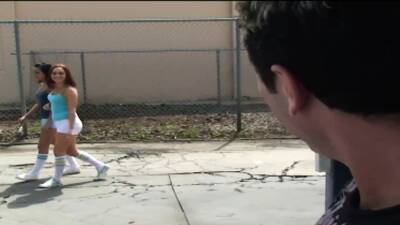 Cameron and Deena Get Talked Into Having A Threesome - nvdvid.com