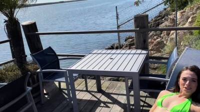 BJRAW Sophia Burns has a talented throat - nvdvid.com