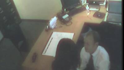 Brunette and Boss Sex Caught on cam - nvdvid.com