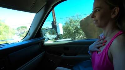 Pierced stepteenie blows and rides POV - icpvid.com