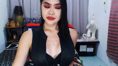 Amazing Tranny Loves To Masturbate Her Cock - nvdvid.com