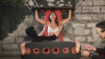 Sebastyana. First time tickling - veryfreeporn.com