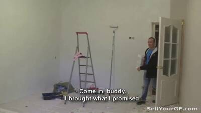 Sex and cash for slutty teeny Candy Julia - sexu.com