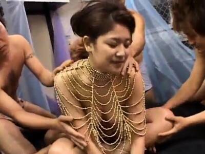 Yumi Oosako delights with several men to fuck her good - icpvid.com - Japan