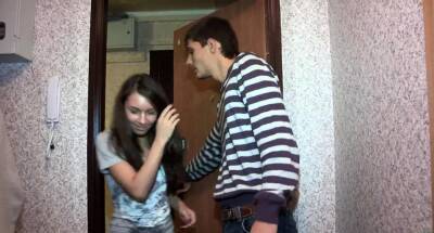 Naughty brunette russian darling enjoys hardcore sex - drtuber.com - Russia