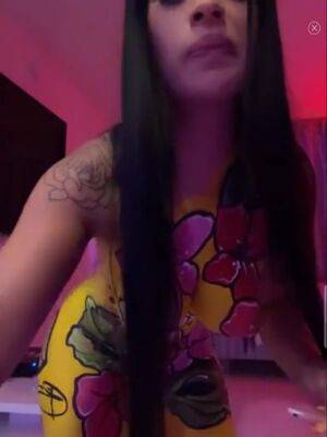 Red Bone - Red Bone In In Body Paint - upornia.com