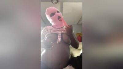 Scope Still Wild Af Pink Ski Mask Thot W/ Pink Dildo - hclips.com