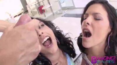 Danica Dillon - And Charmelle Have An Ass Fucking Threewa - Lou R And Danica Dillan - upornia.com