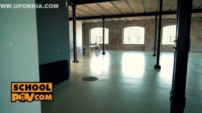 Pov - Kinky Shcoolgirl Slut Kittina Fucks To Keep You Quiet - upornia.com