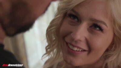 Cutie Blonde Babysitter Sucks Dads Cock - upornia.com