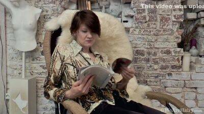 Alise - Fur Chair Tan Lingerie - upornia.com