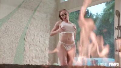 Kenzie Anne - Kenzie Anne - Big Boobs Cherry Of The Month Plays With Herself In The Shower And Gets Wet With A Big Dildo - upornia.com