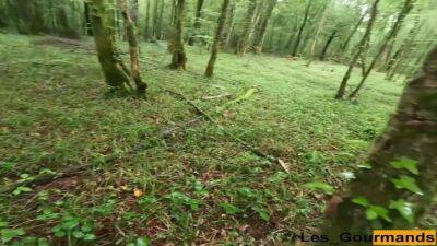 My Stepmom - My Stepmom Jerks My Cock In The Woods Quick & Makes Me Cum In Her Pretty Thong Before Coming Home - upornia.com