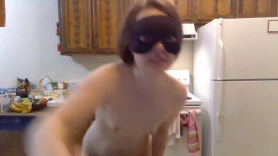 Hairy Babe Makes Pancakes In A Saucepan While Burping Naked In The Kitchen Episode 38 - hclips.com