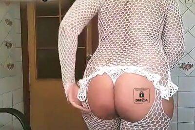 Lukerya In A White Net 1 - hclips.com