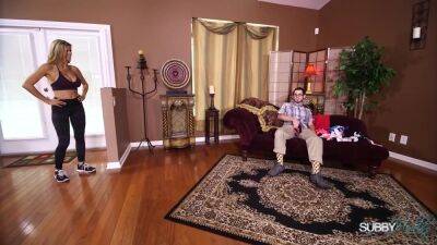 Femdom Stepmother Makes Me Her Slave - upornia.com