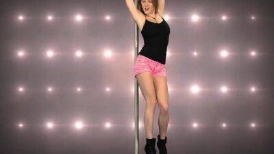 Porn Star Dancing - Big Natural Tits Pole Dance Striptease - hclips.com