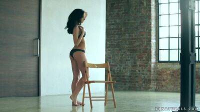 Aruna Aghora - Girl On The Chair - upornia.com