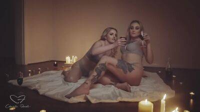 Teaser: Candlelight - Watch Violet & Charlie Explore Every Inch Of Their Bodies With Wonder - upornia.com