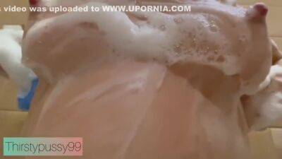 Im In The Shower With My Fingers And My Vibrator Playing With My Vagina And Caressing My Ass And - upornia.com