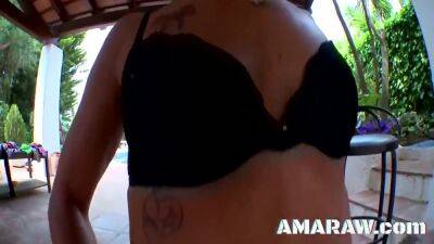 Nicky Wayne - Tattooed Blonde In Spandex Leggings Fucked - upornia.com