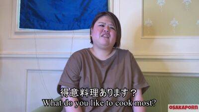 98キロぽっちゃりの怪物バキュームフェラ。爆乳gカップでパイズリ、巨乳騎乗位t゙ブフェチニッチ生挿入、顔射！ほぼ100キロ巨漢完全素人個人撮影肥満 インタビュー フェラ Ver - upornia.com - Japan