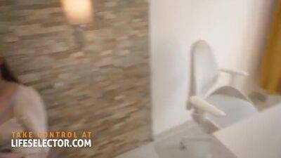 Geisha Kyd - Sybil - Life Selector And Geisha Kyd - Walking In On Lesbian Hotties Sybil And Leads To Threeway - upornia.com