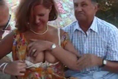 Mature Threesome Outdoor - upornia.com