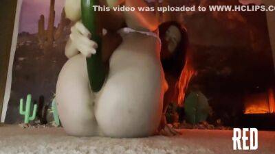 Redhead Rides A Long Cucumber 11 Min - hclips.com